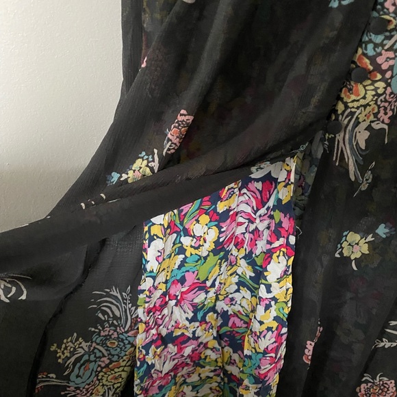 ✨ 2/$40✨ Unique Free People Button Up Dress - Picture 4 of 7